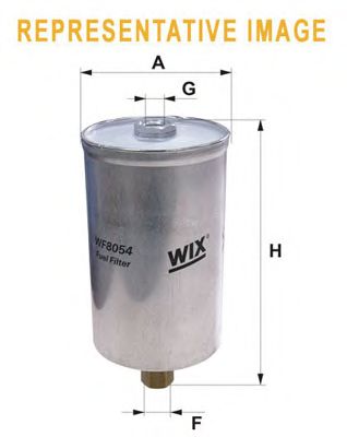 WIX FILTERS wf8038 -  Топливный фильтр